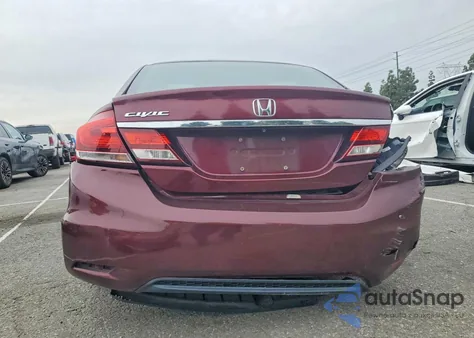 2013 Honda Civic Ex z USA, uszkodzony, nr VIN 19XFB2F89DE277014